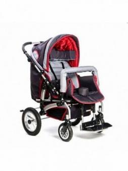 Кресло-коляска VITEA CARE JUNIOR (литые, розов.) — фото 3